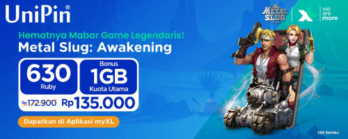 Hematnya Mabar Game Legendaris! Beli 630 Ruby di Aplikasi myXL dan Dapatkan 1GB Kuota Utama